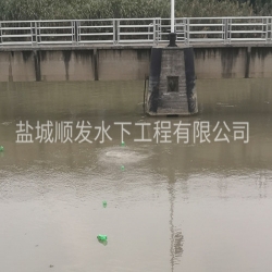 青铜峡水下铺设管道